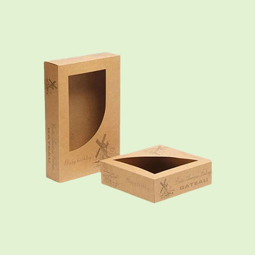 Kraft Die Cut Packaging Boxes